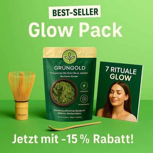Matcha Premium GrünGold – Das Vitalitäts-Elixier